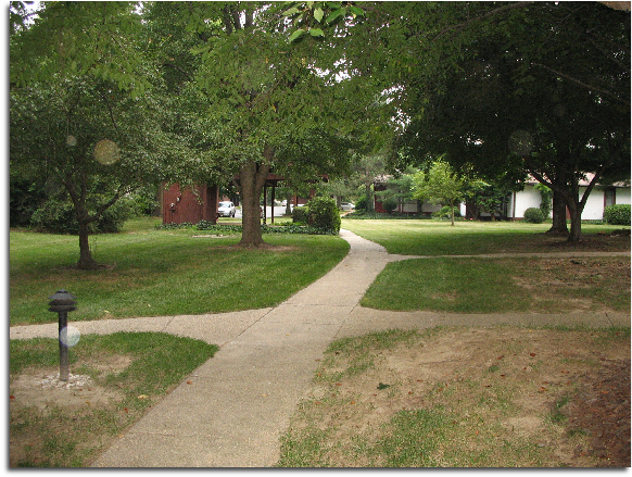 Safe Community Grounds - Friendship House, Assisted Living Residence, Columbia, Maryland